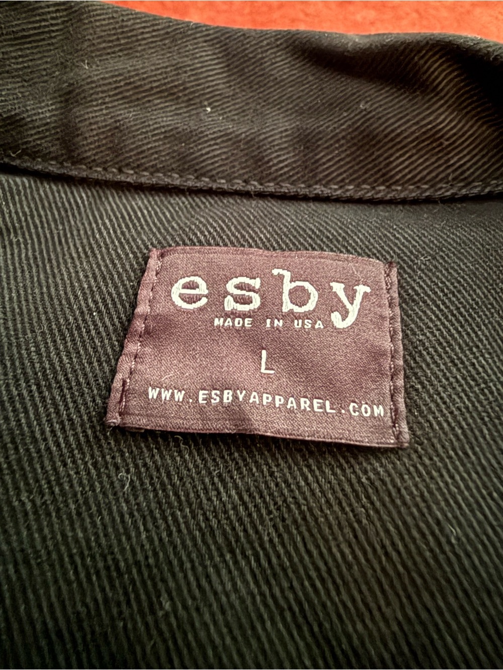 esby Black Denim Sammie Jacket - Picture 2 of 8